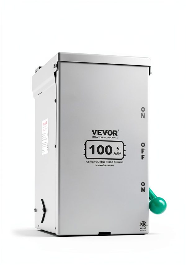 Generator Transfer Switch VEVOR 100A Carbon Steel-4
