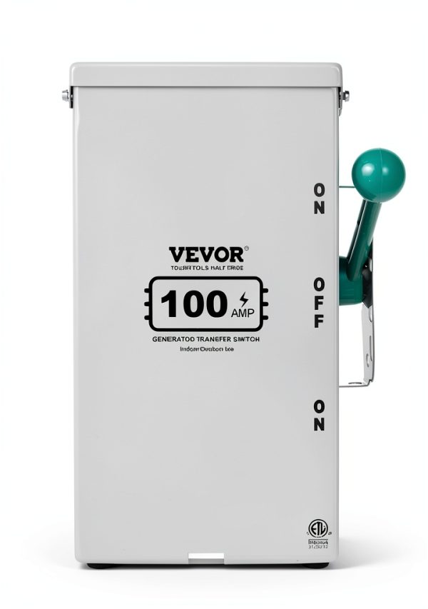 Generator Transfer Switch VEVOR 100A Carbon Steel-8