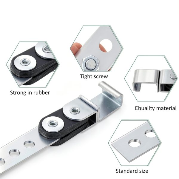 Geetery Exhaust Hangers Silver Universal-2