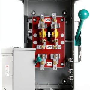 Generator Transfer Switch VEVOR 100A Carbon Steel-0