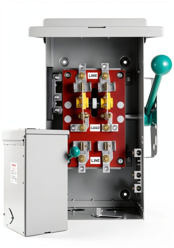 Generator Transfer Switch VEVOR 100A Carbon Steel-0