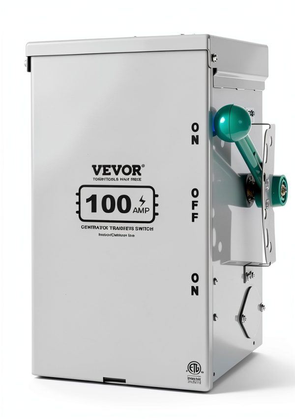 Generator Transfer Switch VEVOR 100A Carbon Steel-11