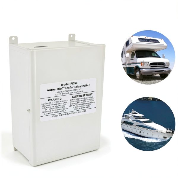 RV Automatic Transfer Switch Nirakoka 50AMP-2