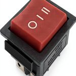 QRZ Push Button Transfer Switch 16A 250V Red-0