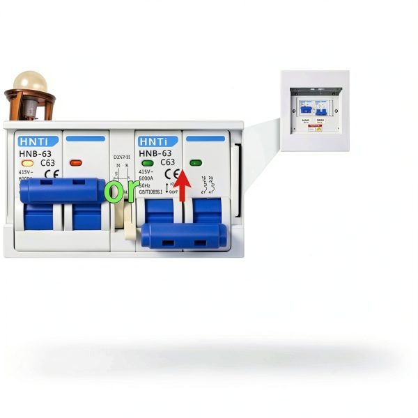 Digowers 63 Amp Generator Transfer Switch-3