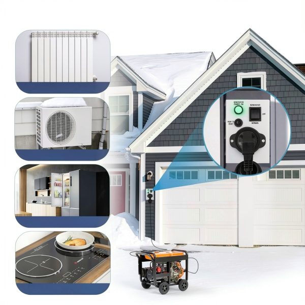 Generator Transfer Switch Kohree KR6521 ETL Listed Safe Connect Kit-2