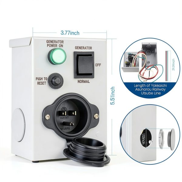 Generator Transfer Switch Kohree KR6521 ETL Listed Safe Connect Kit-5