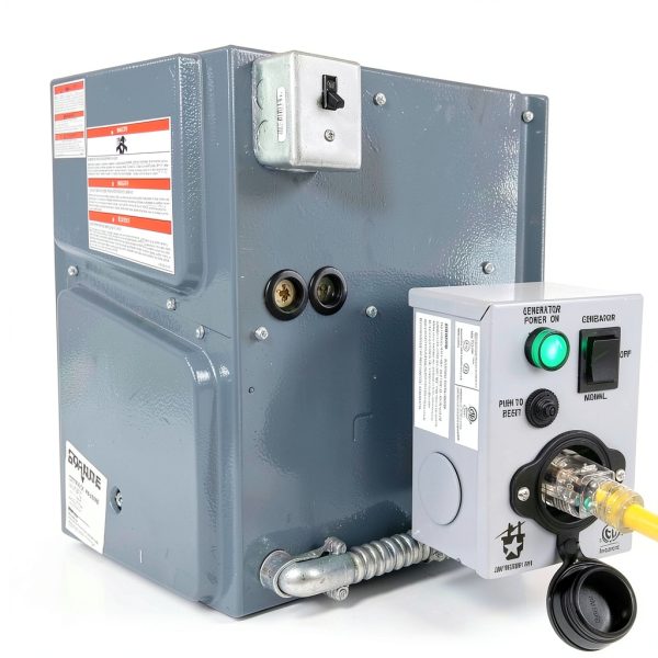 Journeyman-Pro 15A 120V Outdoor Transfer Switch HTS15-MAN-C Grey-7