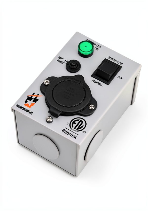 Journeyman-Pro 15A 120V Outdoor Transfer Switch HTS15-MAN-C Grey-5