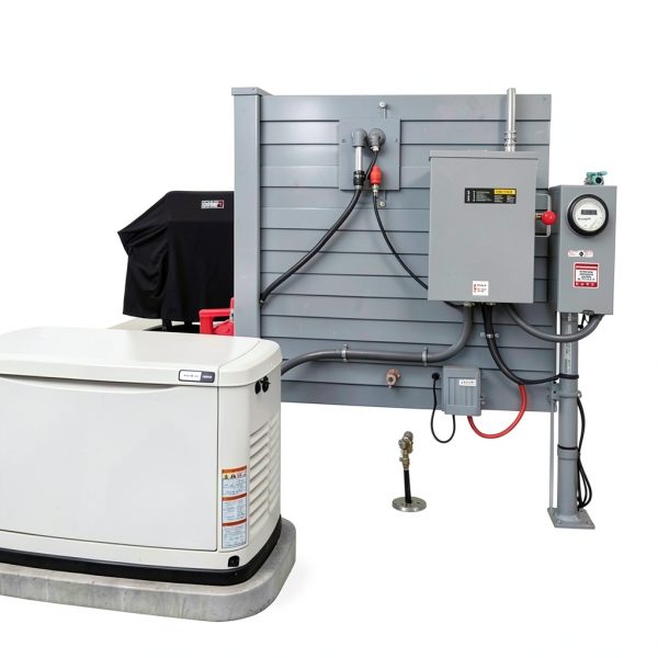 Manual Transfer Switch XMK 100A Aluminum Outdoor Generator-1