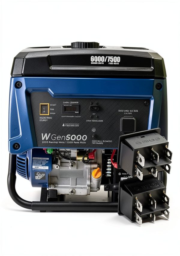 Generator Start Switch 3 Position 6 Pin Automatic Reset MZCTD 6308-4
