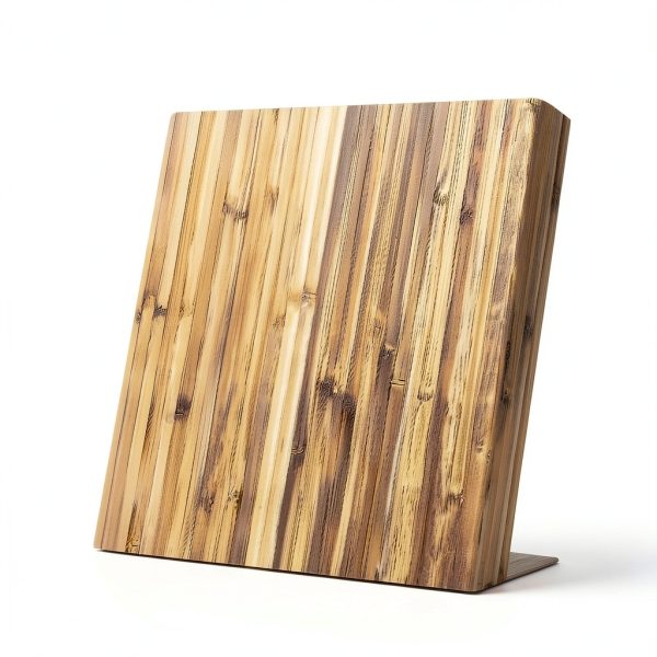Magnetic Knife Block Without Knives By Coninx - Magnetic Knife Holder for Safe, Clean & Tidy Knife Storage - Bamboo Knife Rack Magnetic Stand for Cooking Utensils & More - Elegant Magnetic Knife Rack-6