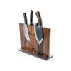 Walnut Magnetic Knife Holder COOLINA Elegant Double Side Magnet Knife-5