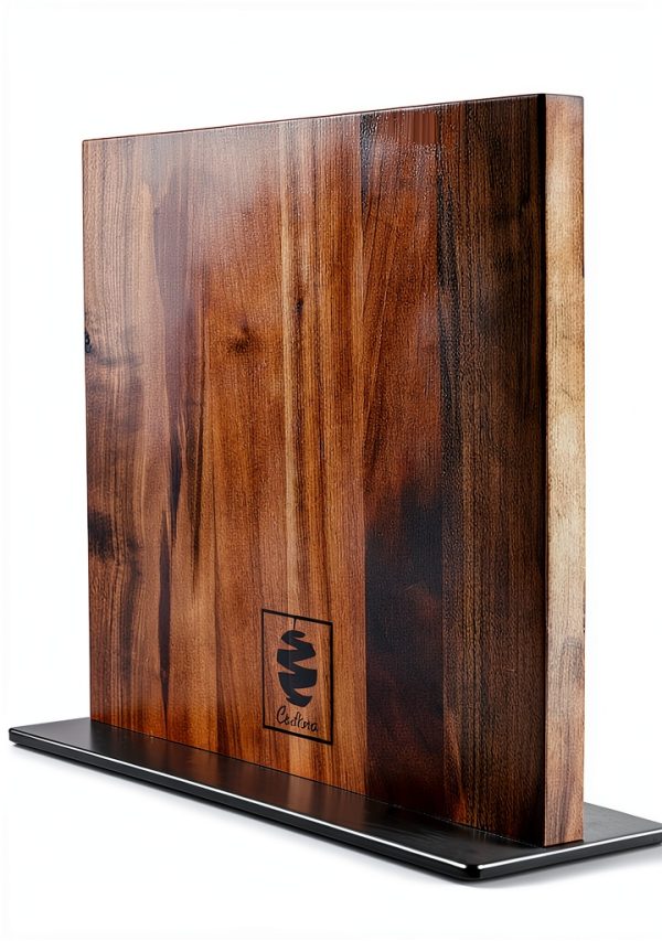 Walnut Magnetic Knife Holder COOLINA Elegant Double Side Magnet Knife-0