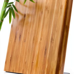 Magnetic Knife Block Without Knives By Coninx - Magnetic Knife Holder for Safe, Clean & Tidy Knife Storage - Bamboo Knife Rack Magnetic Stand for Cooking Utensils & More - Elegant Magnetic Knife Rack-0