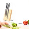 Magnetic Knife Block Without Knives By Coninx - Magnetic Knife Holder for Safe, Clean & Tidy Knife Storage - Bamboo Knife Rack Magnetic Stand for Cooking Utensils & More - Elegant Magnetic Knife Rack-3