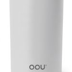 OOU Universal Knife Block Holder - Round Kitchen Knife Storage Unique Slot Design to Protect Blades, Space Saver Knife Organizer Detachable for Easy Cleaning, White-0