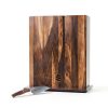 Walnut Magnetic Knife Holder COOLINA Elegant Double Side Magnet Knife-2