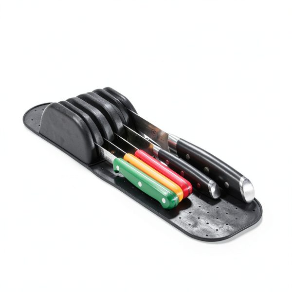 Knife Holder Madesmart Classic 5-Slot Small Knife Mat Carbon-2