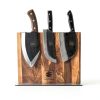 Walnut Magnetic Knife Holder COOLINA Elegant Double Side Magnet Knife-7