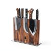 Walnut Magnetic Knife Holder COOLINA Elegant Double Side Magnet Knife-8