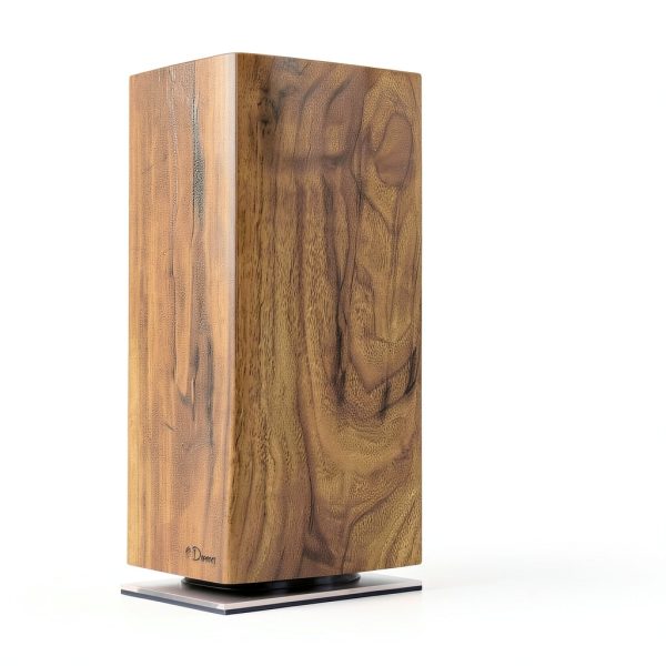 Magnetic Knife Block Dmore 360° Rotatable Acacia Wood Stand-4