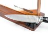 Magnetic Knife Block Acacia Wood Brooklyn Cutlery MKBAC Sharpener-5