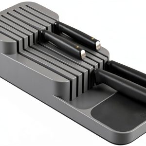 DrawerStore Knife Organizer by Joseph Joseph – 2‑Tier for 9 Knives-0